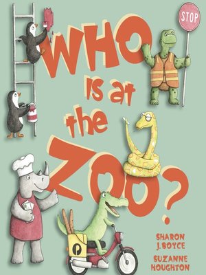 cover image of Who Is at the Zoo?